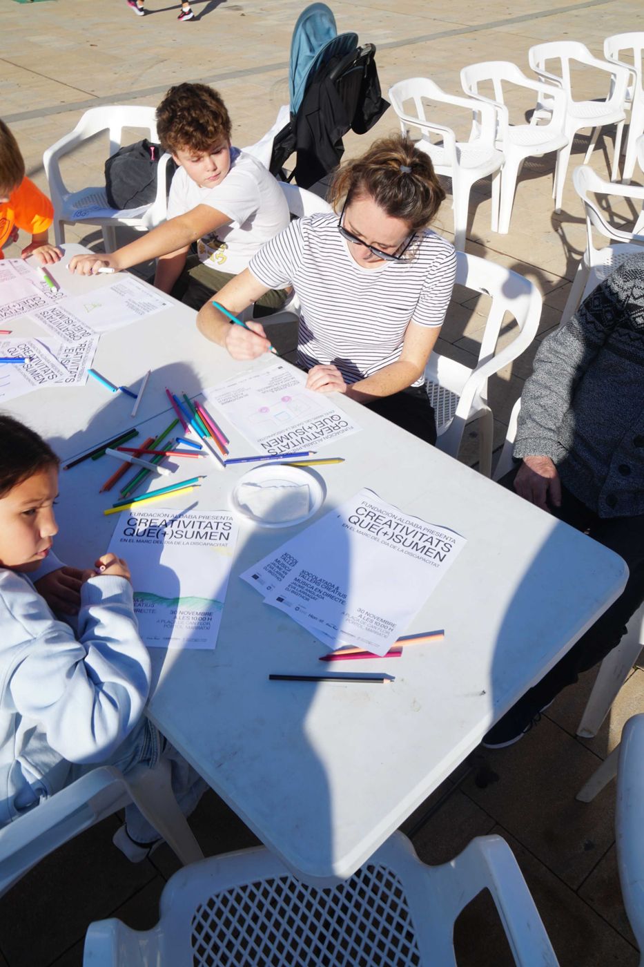 Creativitats que (+) sumen · amb la Fundación Aldaba