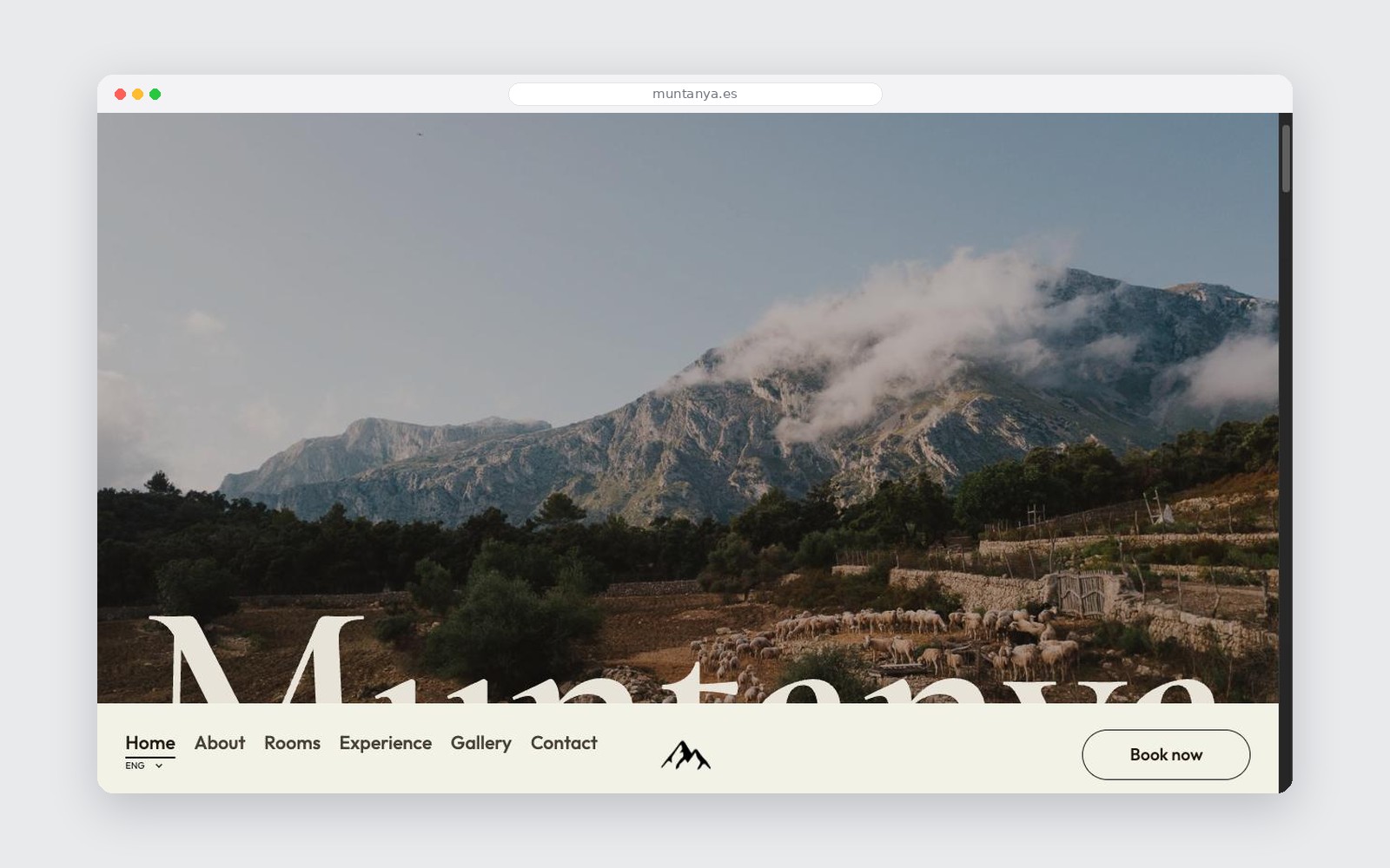 Possessió Muntanya, a la Serra de Tramuntana
